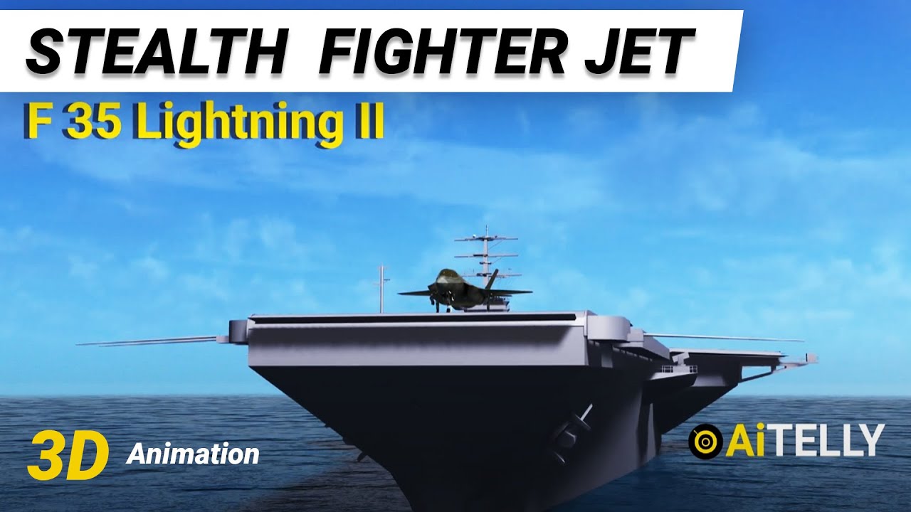 F-35 B Fighter Secret Stealth Technology