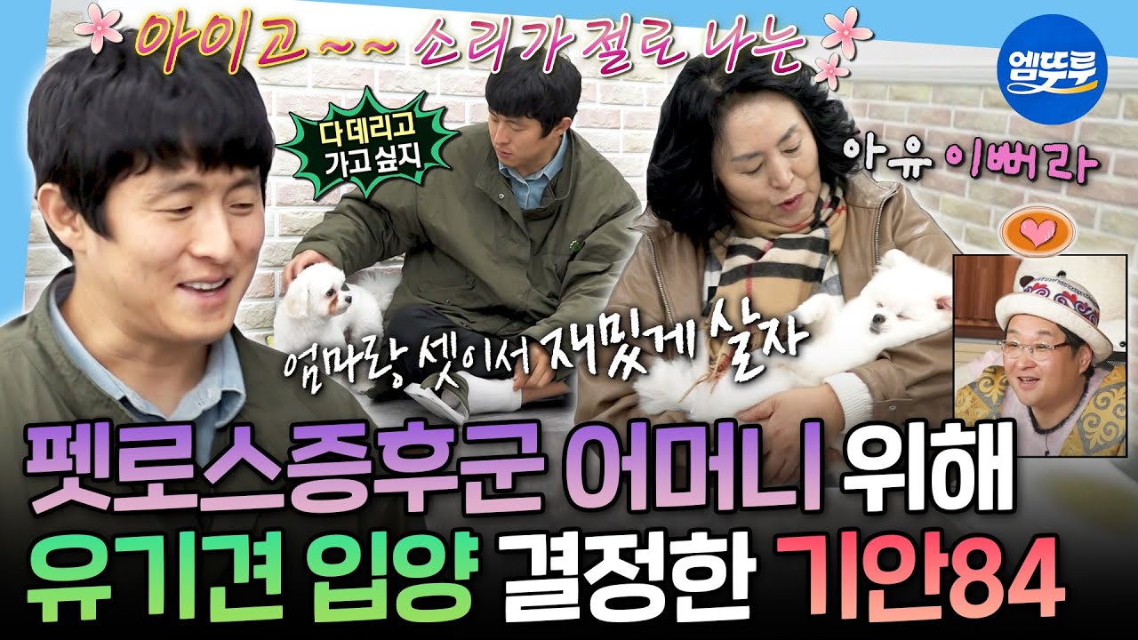 [나혼자산다] 13년 함께한 반려견 떠나보낸 기안🌈 어머니의 새 식구를 찾아드리기 위해 방문한 곳ㅣ#기안84 MBC251226방송