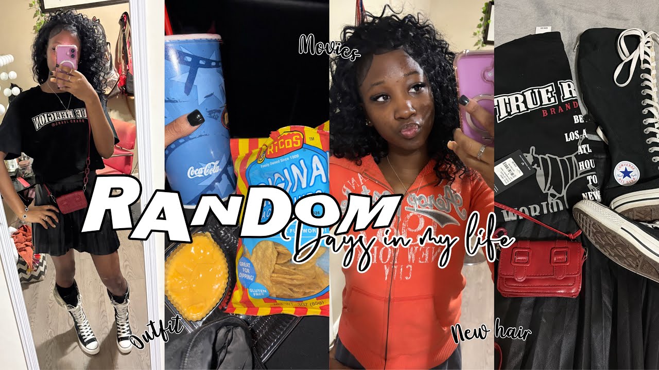 Random Days In My Life | new years, movies, new hair, school vlog etc