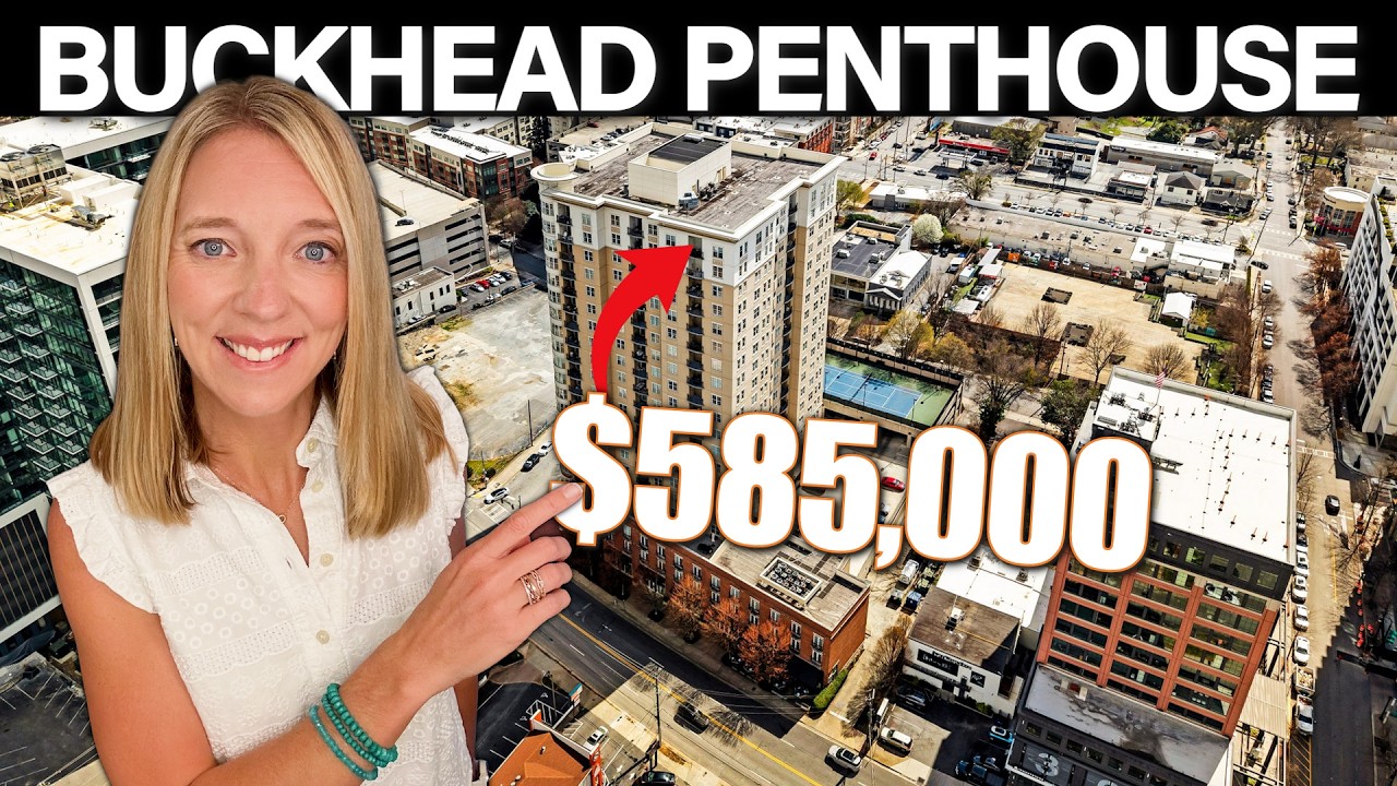 Buckhead Atlanta Condo Tour | Renovated Penthouse at Paces 325 in Buckhead Village