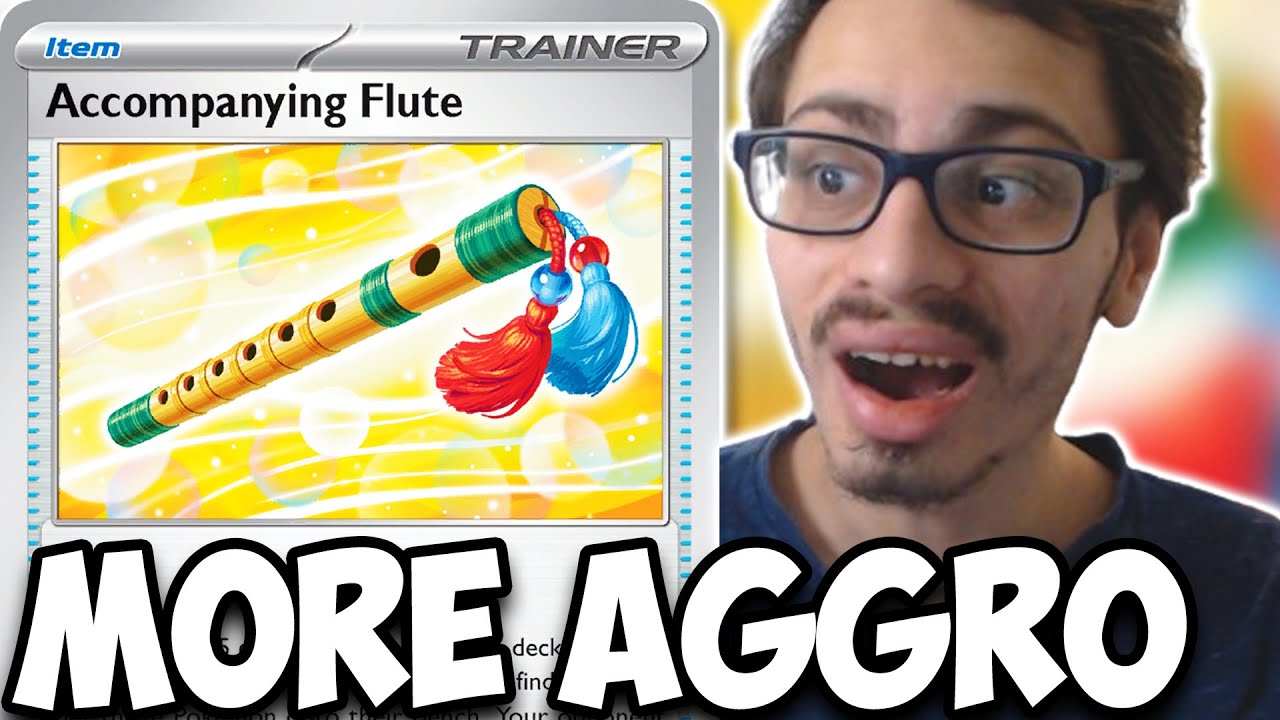 Accompanying Flute Makes This Card Even More Aggro & Stronger! FORCE Pokemon Out PTCGL