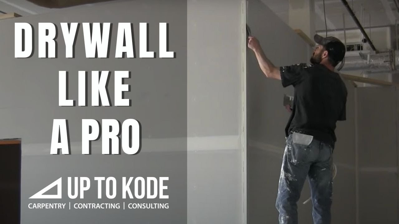 How the Pros Corner Bead - Drywall Tips