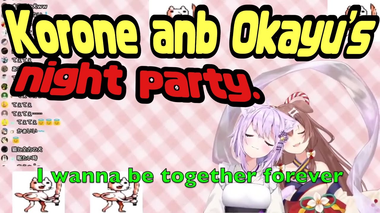 【ENG SUB】Korone's happiness..【Okakoro】
