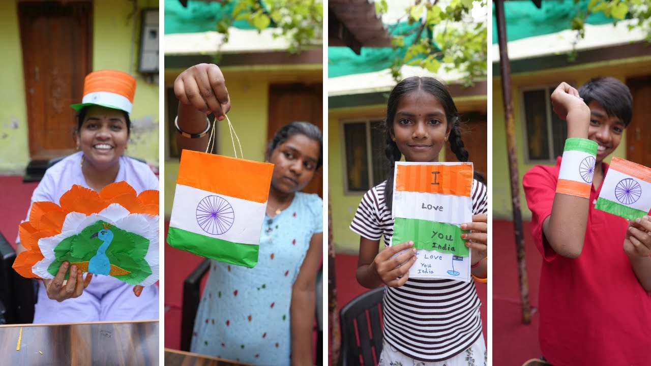 independence day craft challenge |  இந்த மாதிரி எல்லாம் எப்படி தான் யோசிக்க முடியுதோ  ??