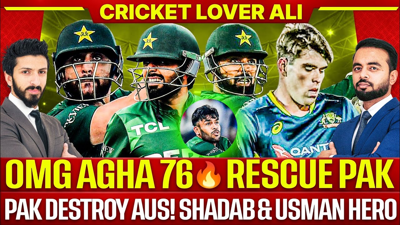 OMG Agha, Usman & Shadab Trash Aus | Babar Fail | PAK vs AUS 2nd T20