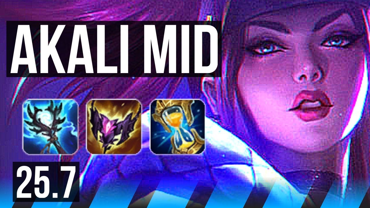 AKALI vs YONE (MID) | 15/2/9, 50k DMG, 600+ games, Dominating | EUW Master | 25.7