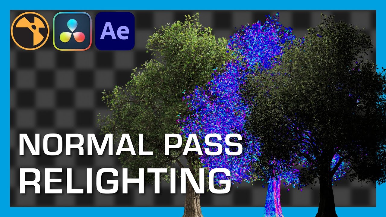 Учебное пособие по переосвещению элементов с помощью Normal Pass | After Effects, Nuke, Resolve F...