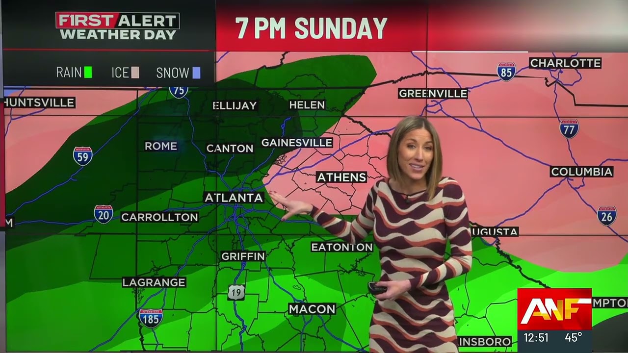 FIRST ALERT WEATHER: What to expect this weekend during the weekend ice storm