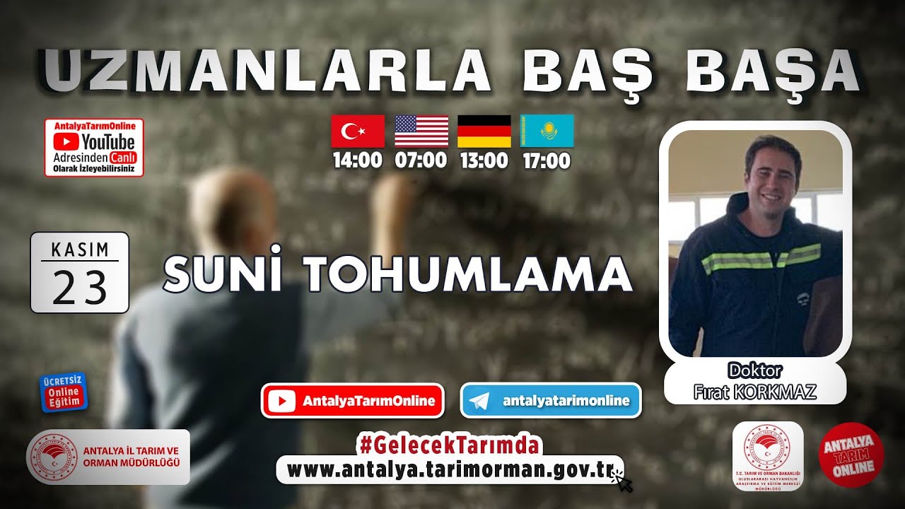 Uzmanlarla Baş Başa 117. Bölüm - Suni Tohumlama