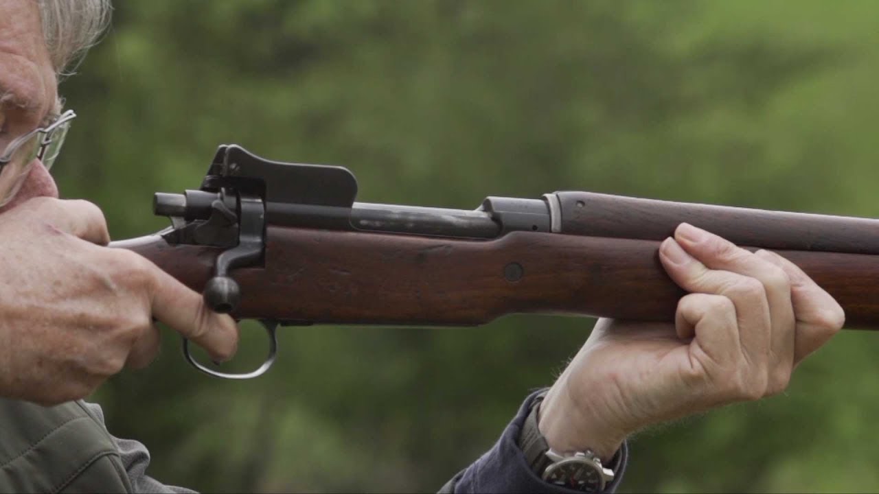 У меня есть это старое ружьё: винтовка образца 1914 года