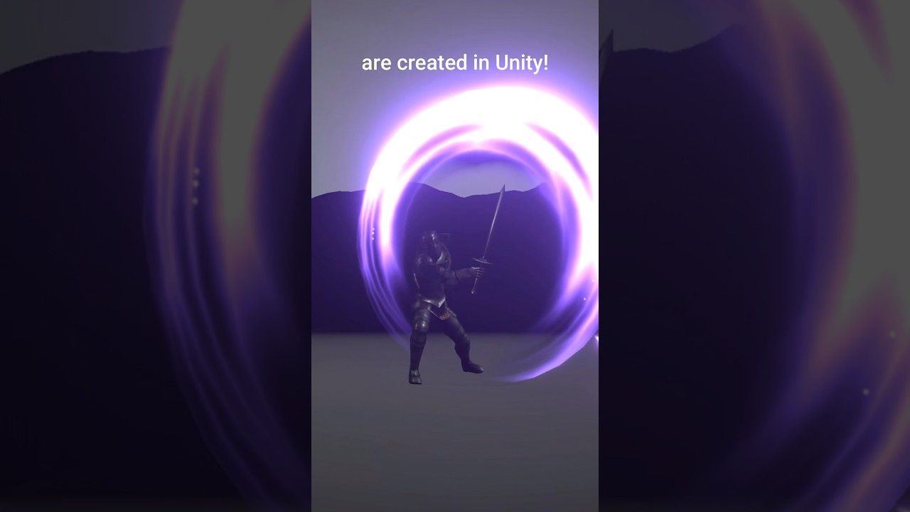 How Sword Slashes are created in Unity! #shorts #unity #gamedev