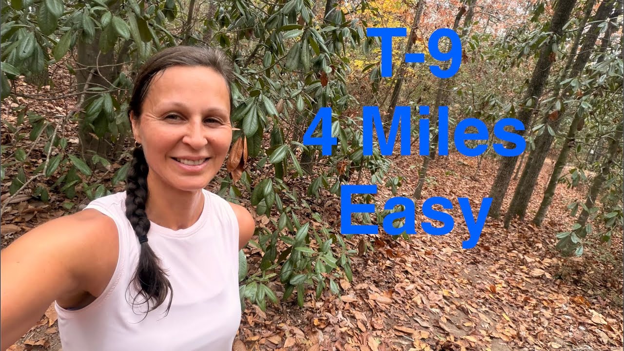 4 Mile Recovery Run | T-9 | Marathon Countdown Begins
