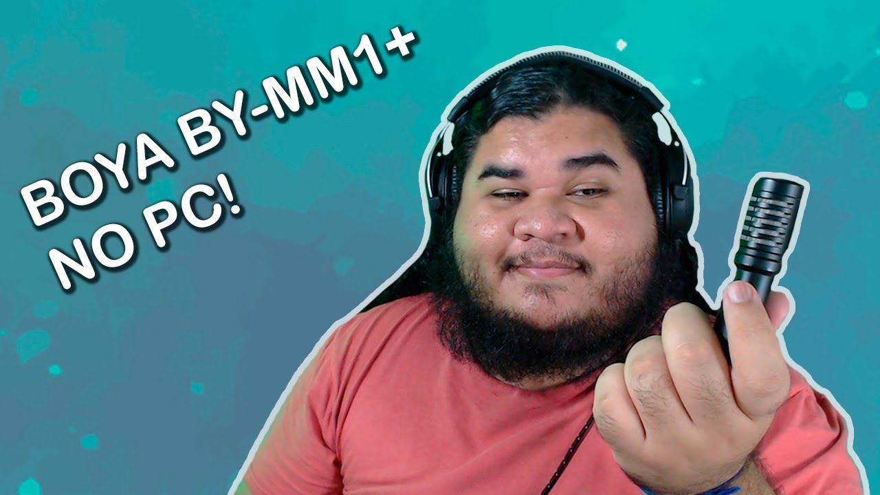 BOYA BY-MM1+ | TESTANDO O MICROFONE NO PC