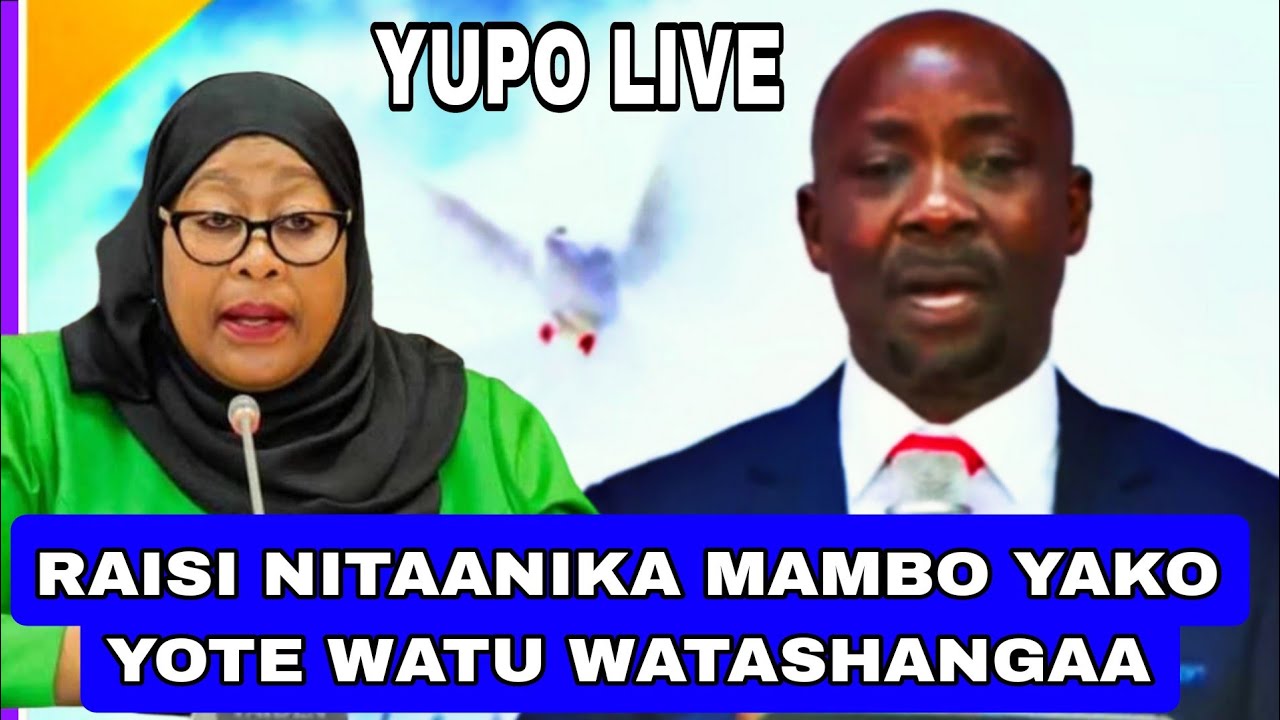 GWAJIMA AUNGURUMA MDA HUU AJIBU RAISI NITAKUANIKA MAMBO TOTE EV PASCHAL