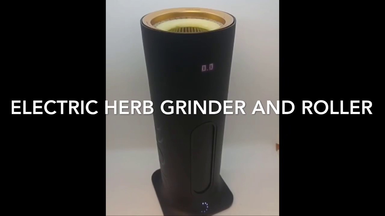 Electric Smart Herb Grinder and Roller &bull; Joint Roller Machine &bull; Yon World