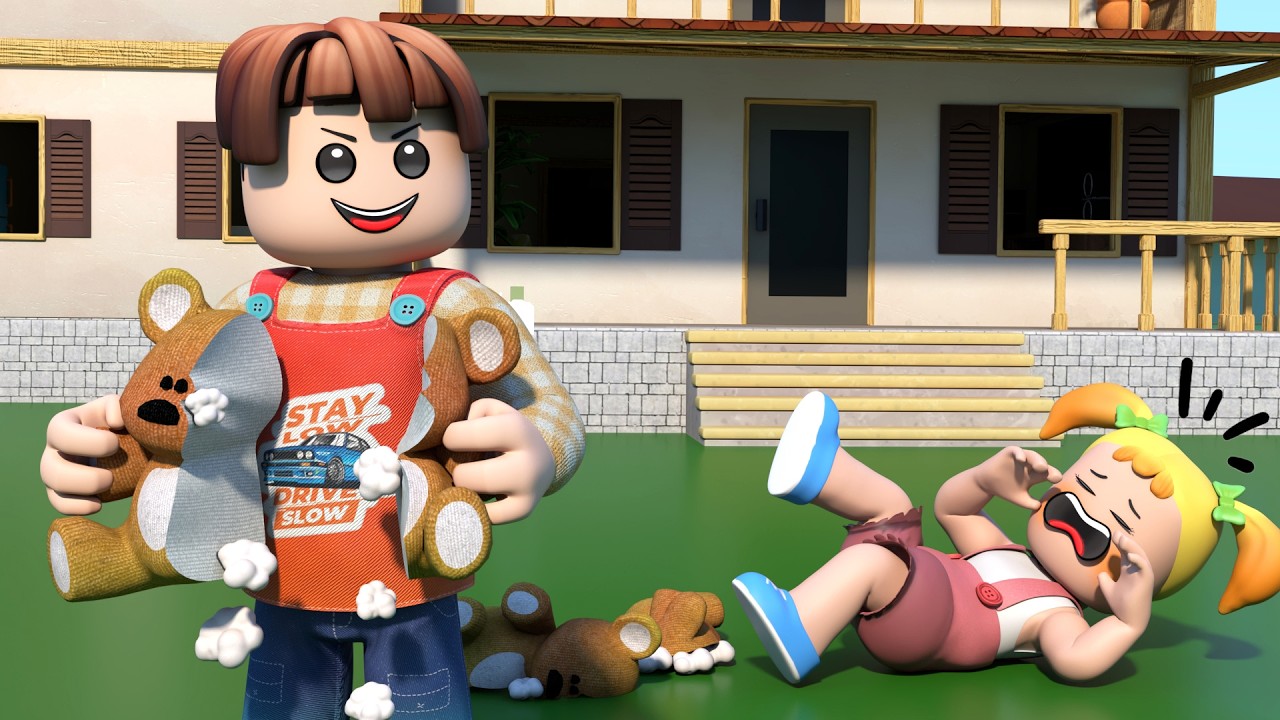 ROBLOX Brookhaven 🏡RP - FUNNY MOMENTS: The Bacon Hair Hates Little Sister Part 6 | Roblox Edgar