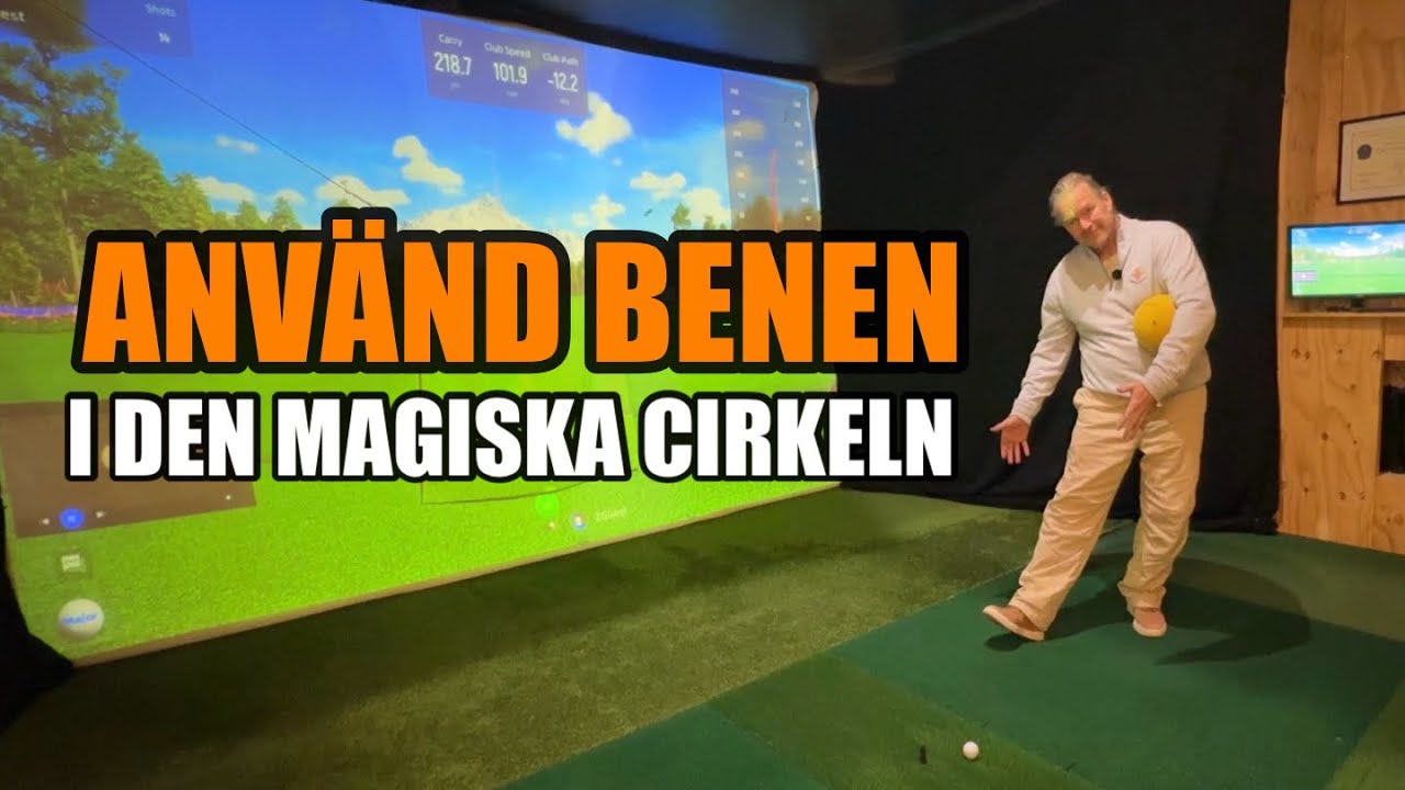 Använd benen naturligt och effektivt…
