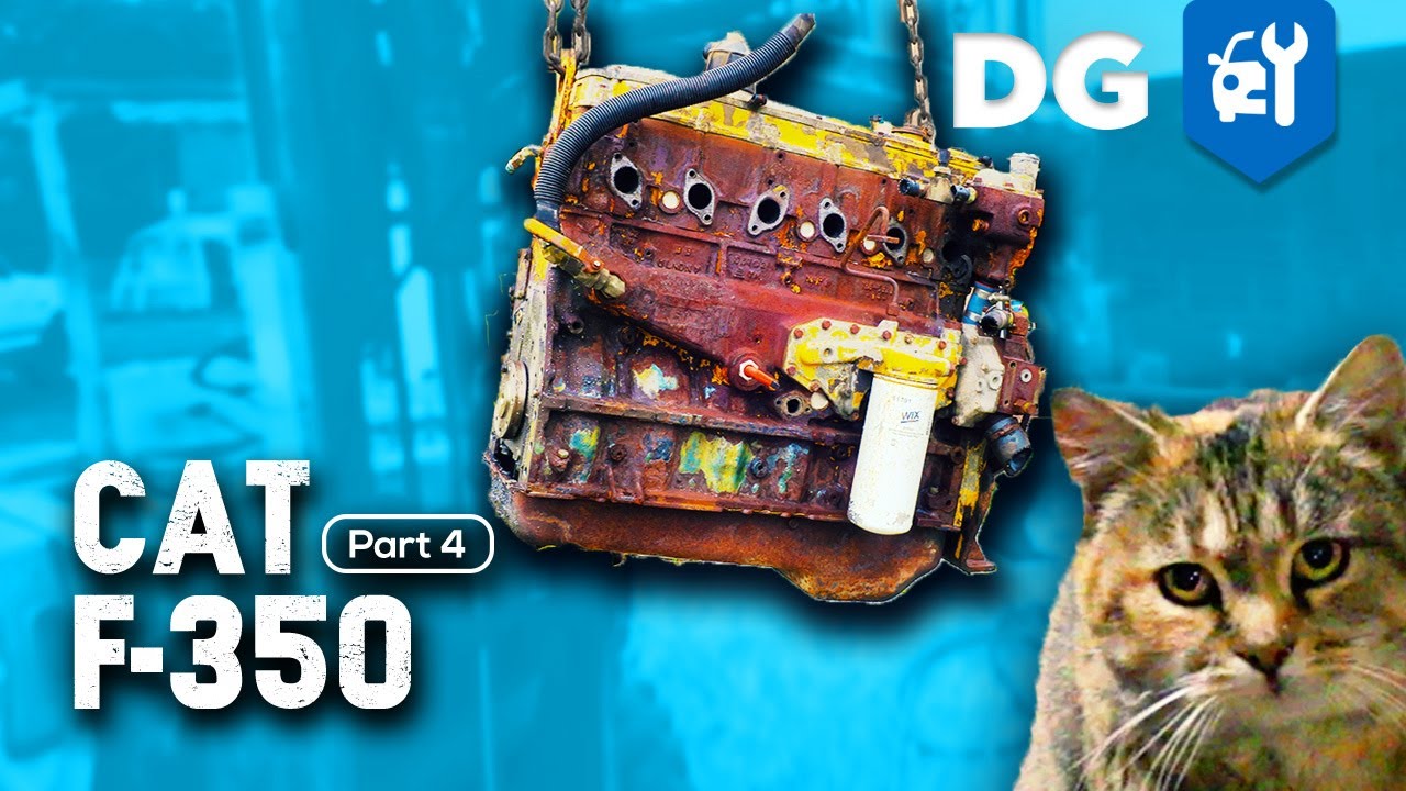 CAT 3126 Teardown при участии @AdeptApe | #FTreeKitty [EP4]