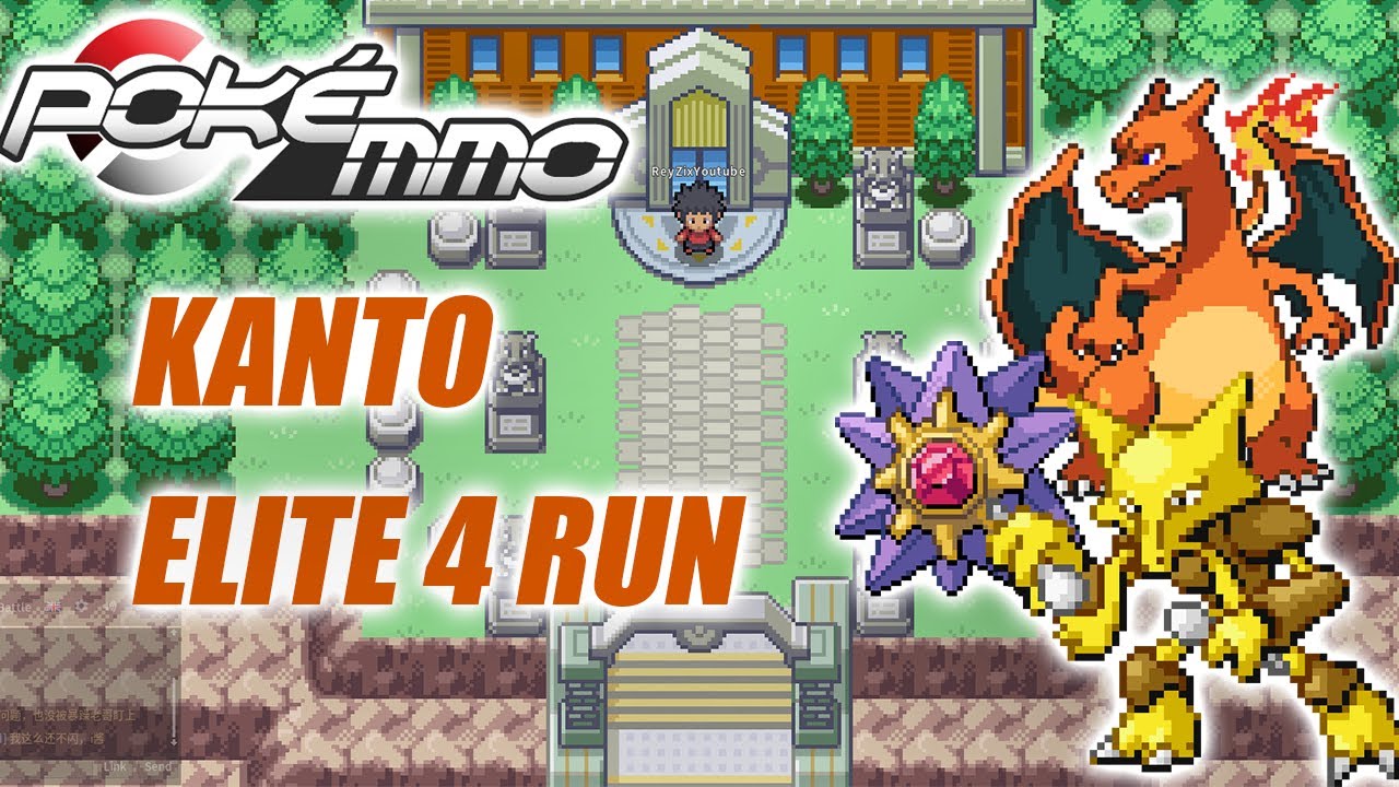 PokeMMO: Kanto's Elite 4!