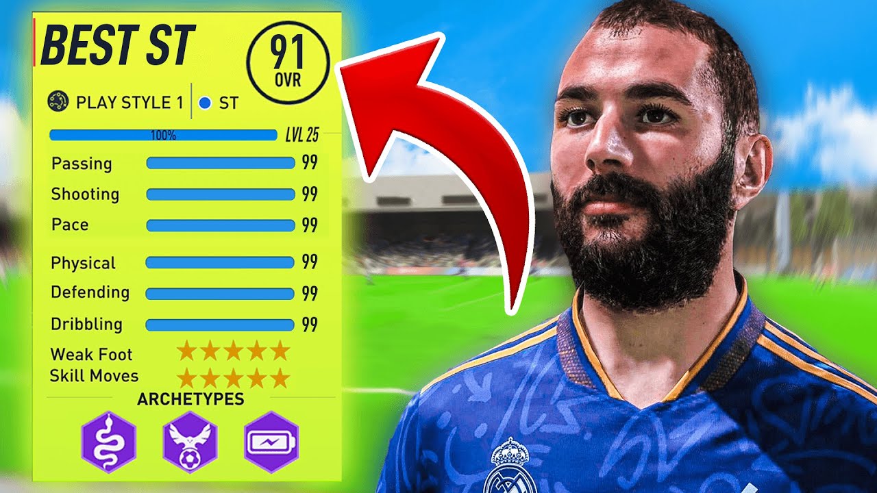 *NEW* 91 RATED BEST STRIKER BUILD in FIFA 22 Pro Clubs...