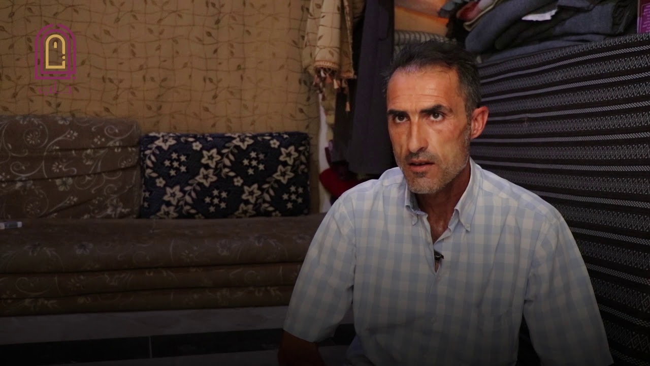 #بوابة_حلب|| الأستاذ جمال الأحمد نصب خيمته فوق حطام بيته في بزاعة شرق #حلب
