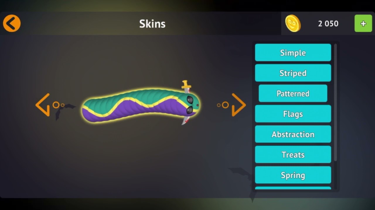 I got all skins in wormate.io! (October.27.2021)
