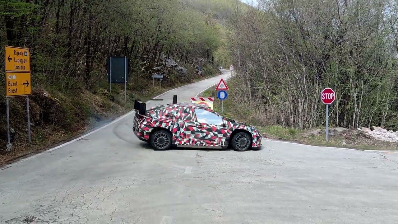 PURE SOUND: Toyota WRC 2027 Prototype Testing (Launch Control)[Croatia]
