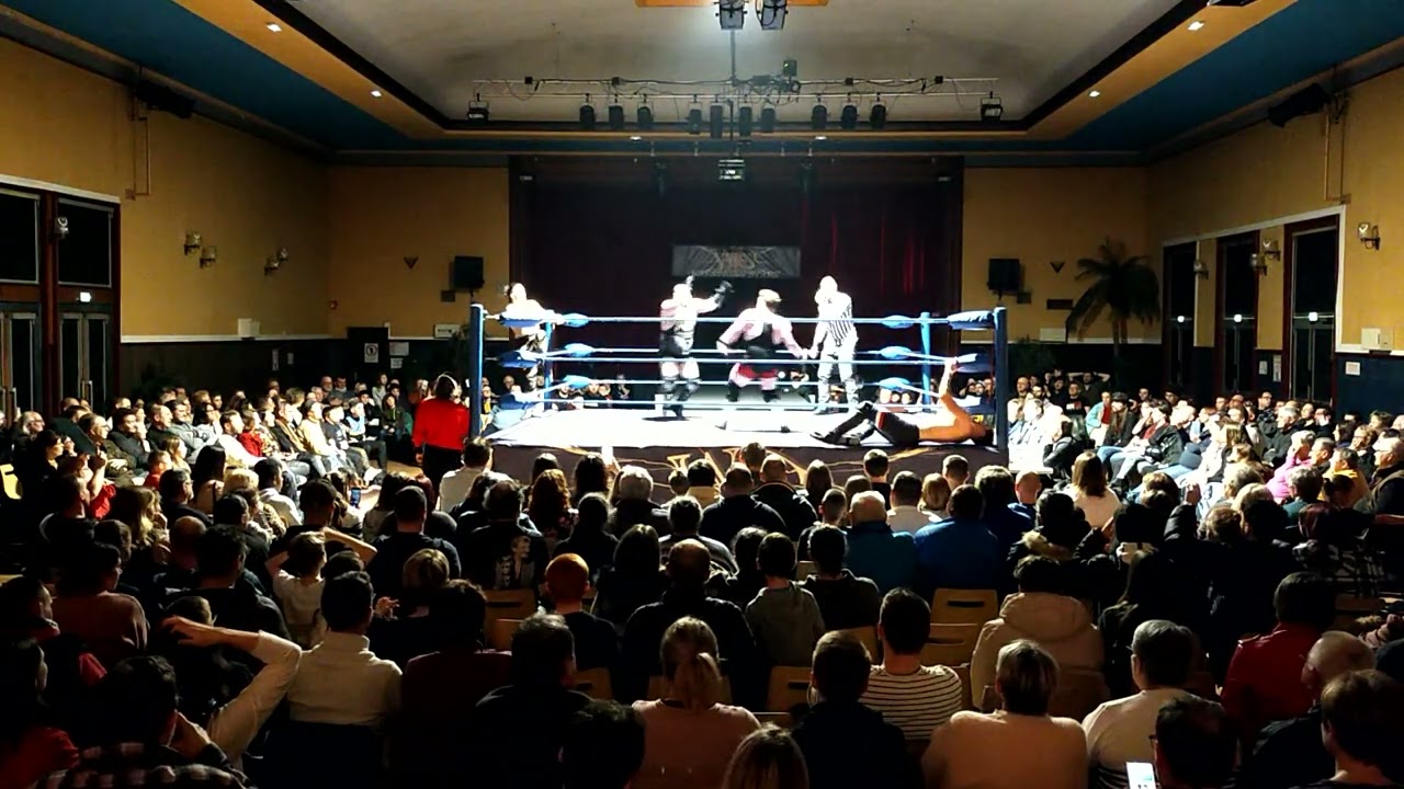 #WrestlingStars #France  Hugo Perez & Prince Attem Vs Dominique le Talendiee & Jacques Poirrier