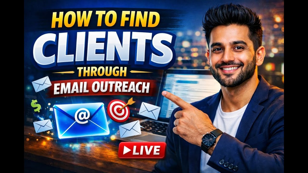 How to find clients via email outreach | Client Hunting Live Session