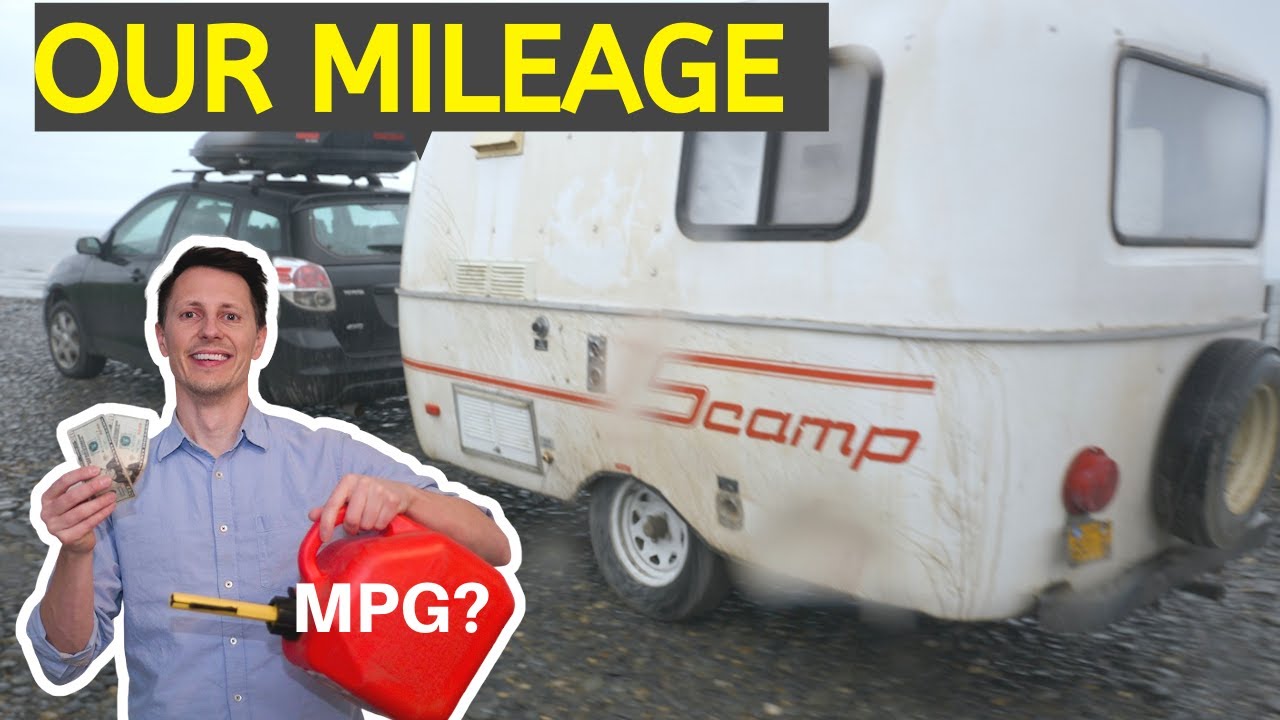 We Towed a 13' SCAMP TRAILER All Over Alaska: Our Surprising MPG Results!