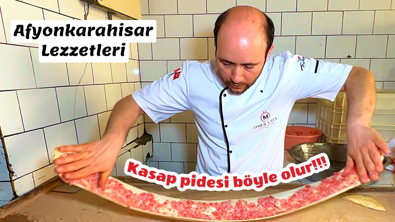 Afyonun meşhur KASAP PİDESİ!!! Sadece TUZ!!! Misafir pidesi