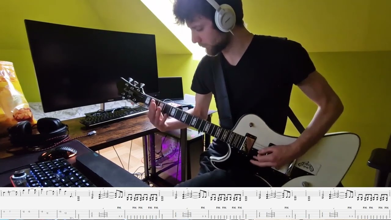 Rammstein- Stripped; Guitar Cover by Jacek Telejko