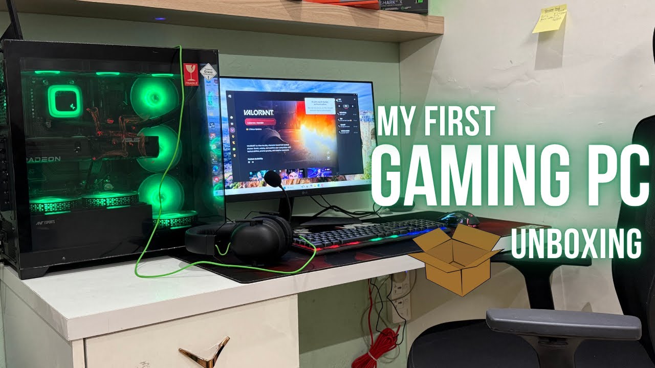 : MY NEW GAMING PC IS HERE! 🔥 (Unboxing a BEAST)