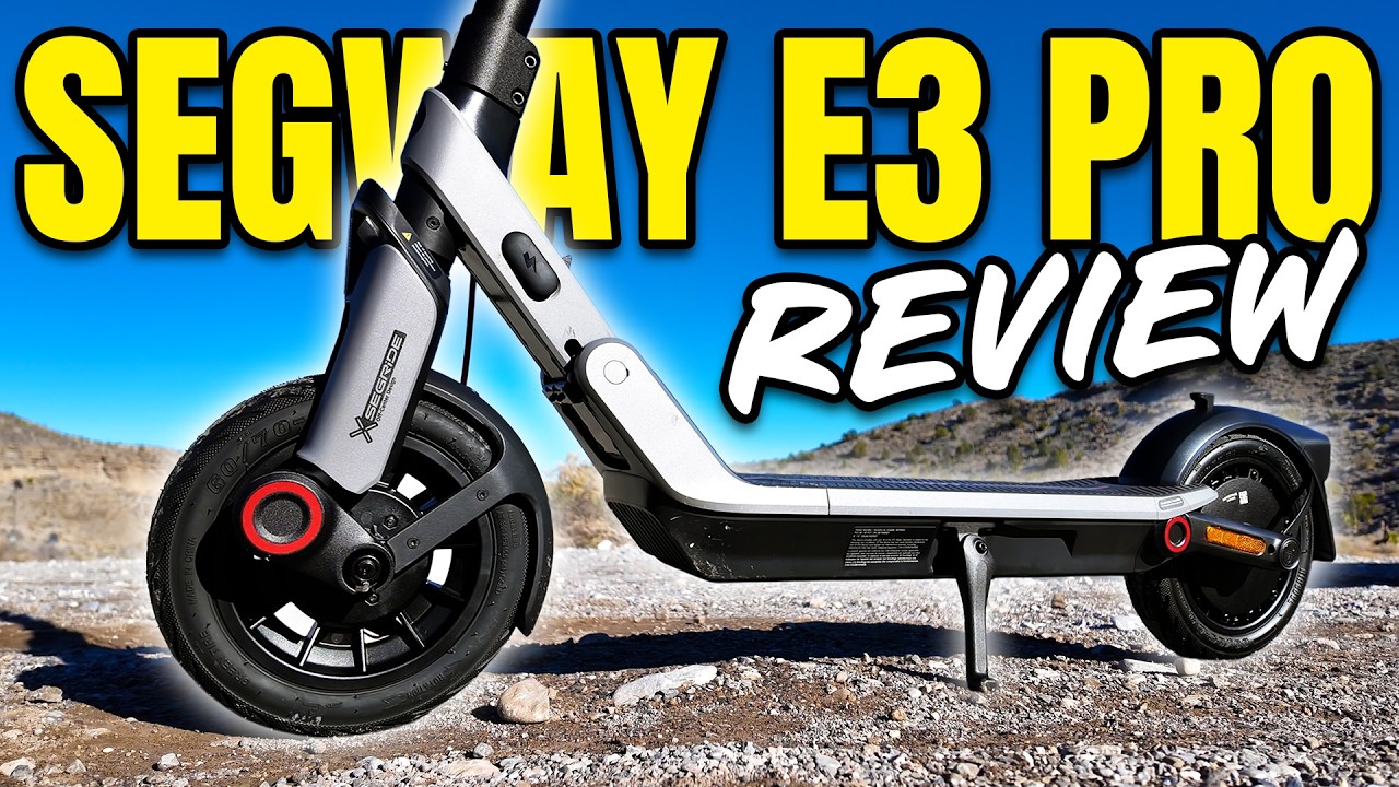Segway E3 Pro: Премиальный скутер начального уровня, 2 небольших недостатка.