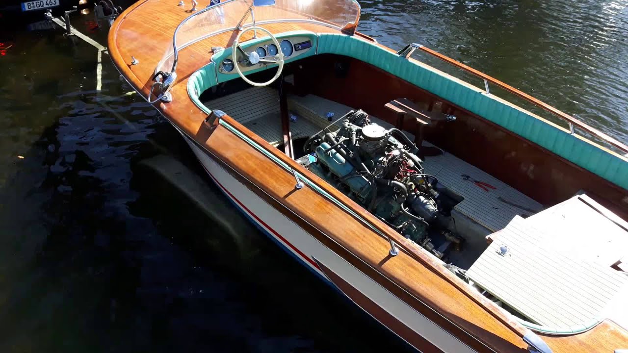 Riva Junior rebuilt first launch after restoring