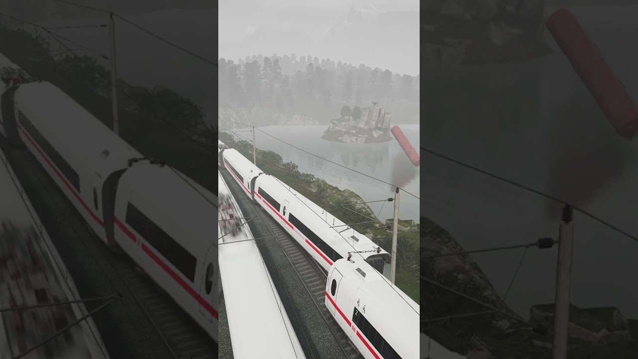 Totally using that area for crash compilations | #trainsimworld4 #crash