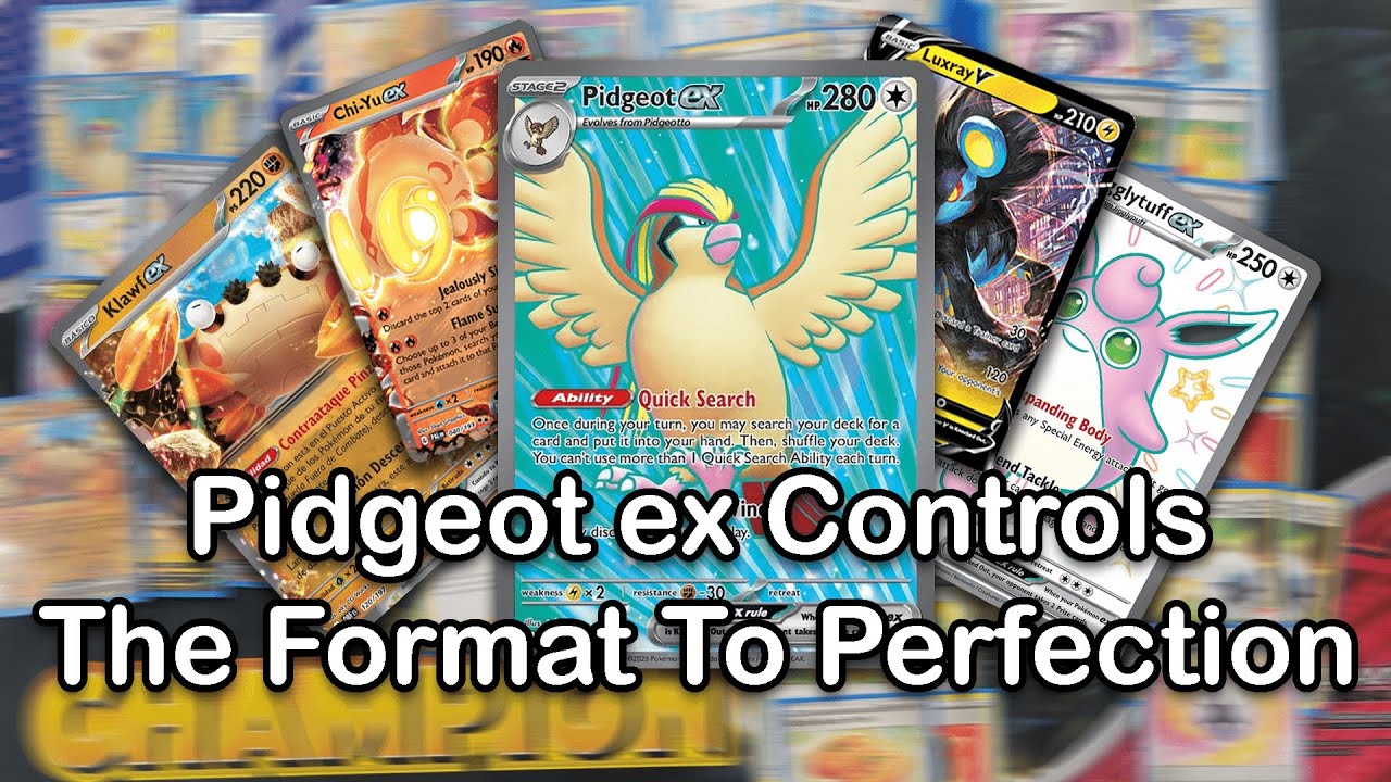 Pidgeot Control is the perfect deck to close out the Temporal Forces format