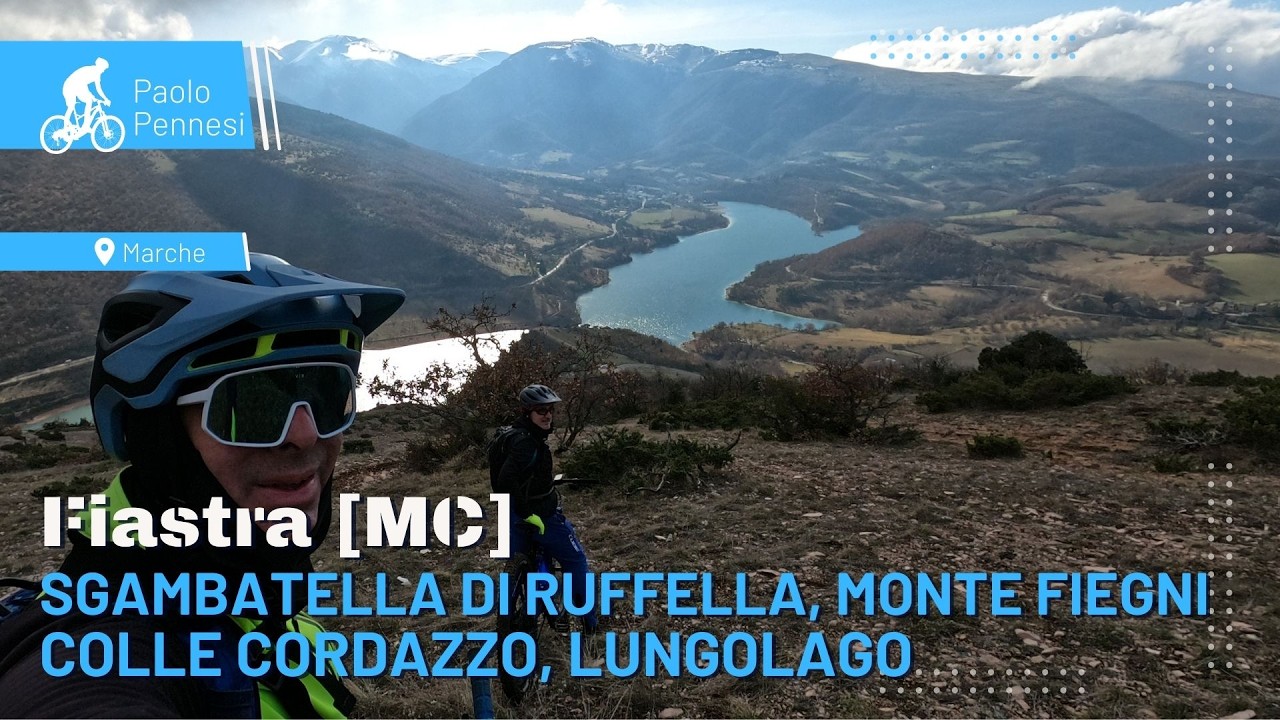 FIASTRA [MC]: SGAMBATELLA DI RUFFELLA, MONTE FIEGNI, COLLE CORDAZZO, LUNGOLAGO 17-01-2026