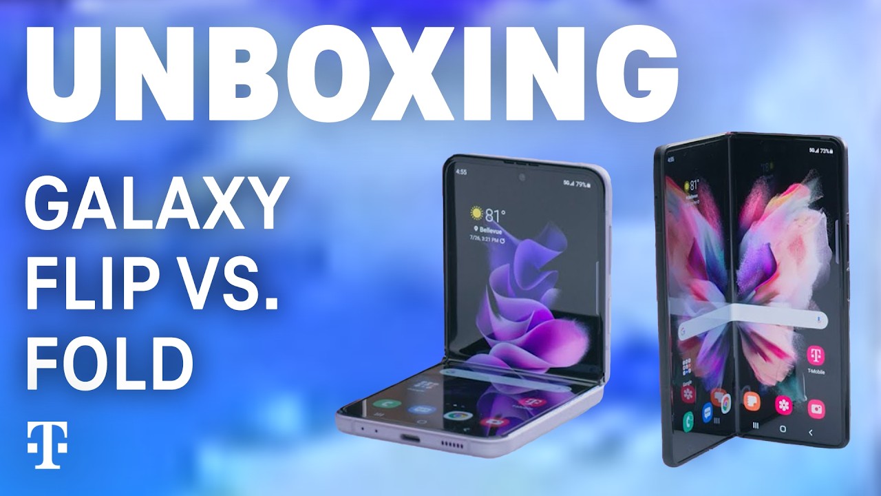 Samsung Galaxy Z Fold 3 5G и Galaxy Z Flip 3 5G | T-Mobile