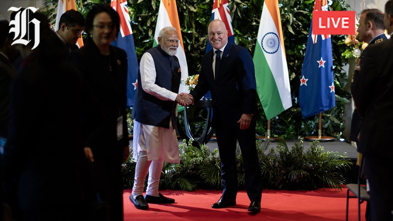 NZ Herald Live: Christopher Luxon speaks to the media following meeting with Indian PM Narendra Modi