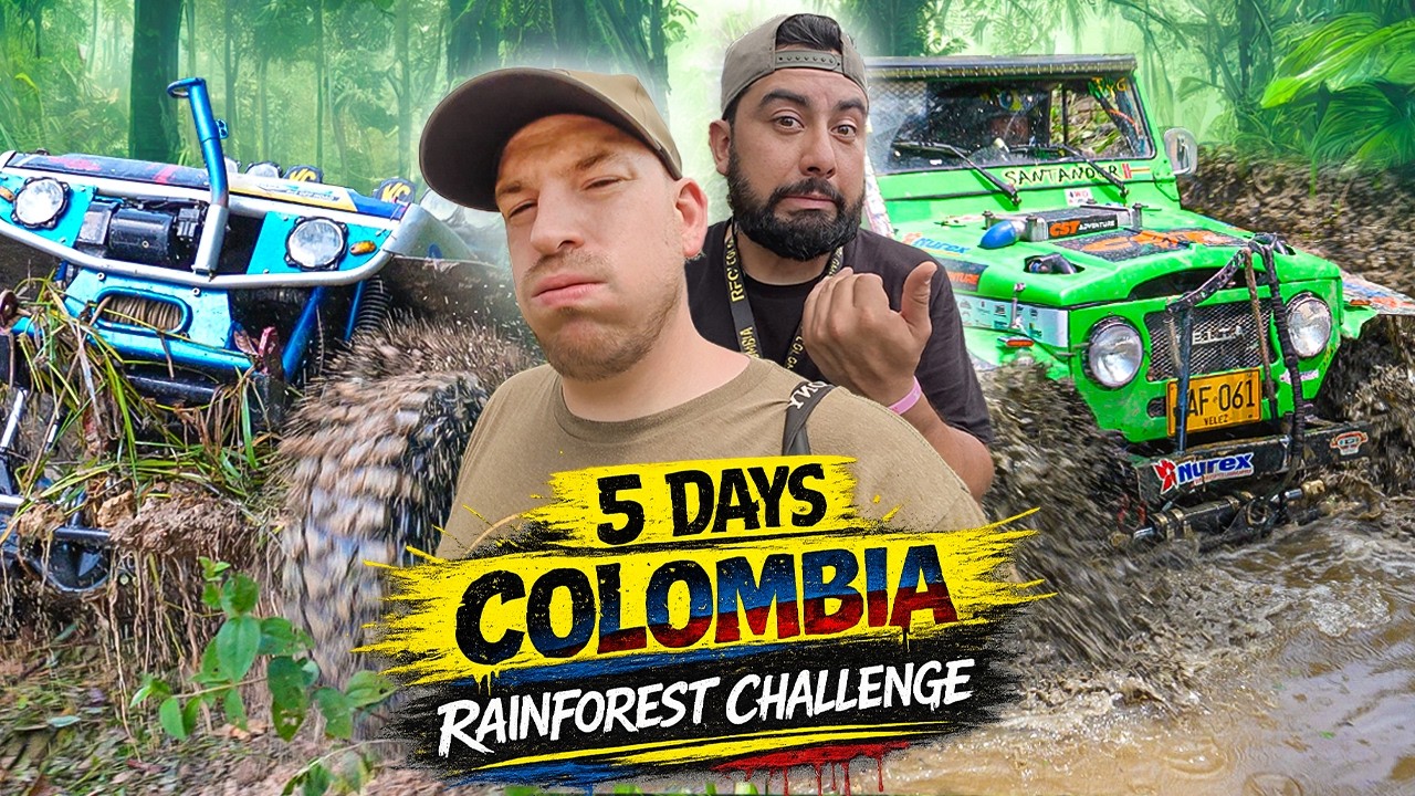 4x4 Rainforest Challenge! Off-Road Adventure in Colombia!