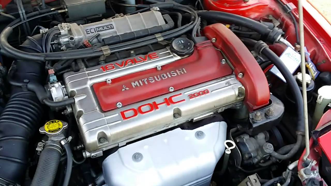 Mitsubishi Eclipse 1G GS 2.0 DOHC 4G63 6-bolt, 1992, 110kw - NA PRODEJ / FOR SALE