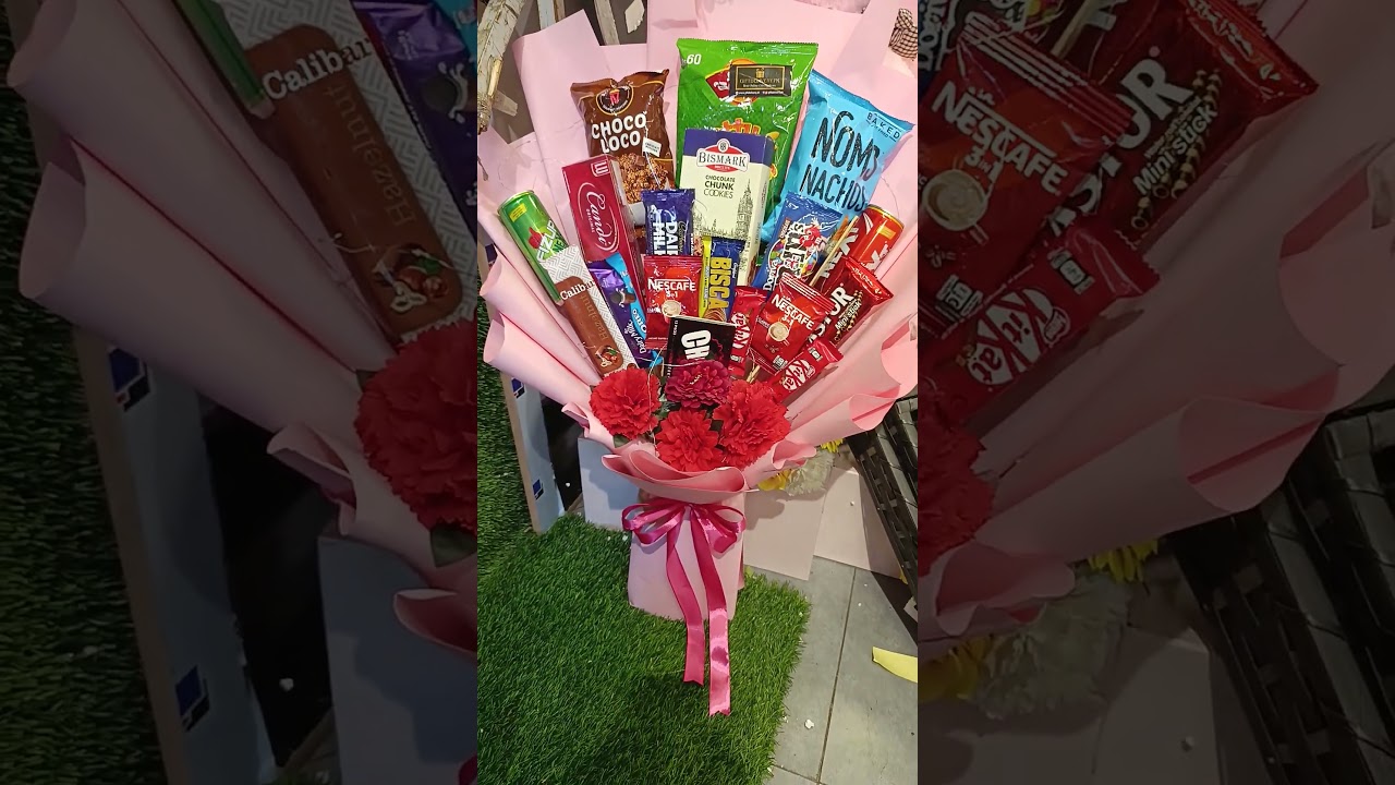 Chocolate Bouquet Delivery in Gujranwala | Snacks Bouquet | #love #birthdaygift