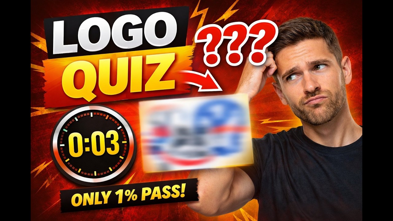 Can You Pass This 200 Logo Quiz in 3 Seconds?