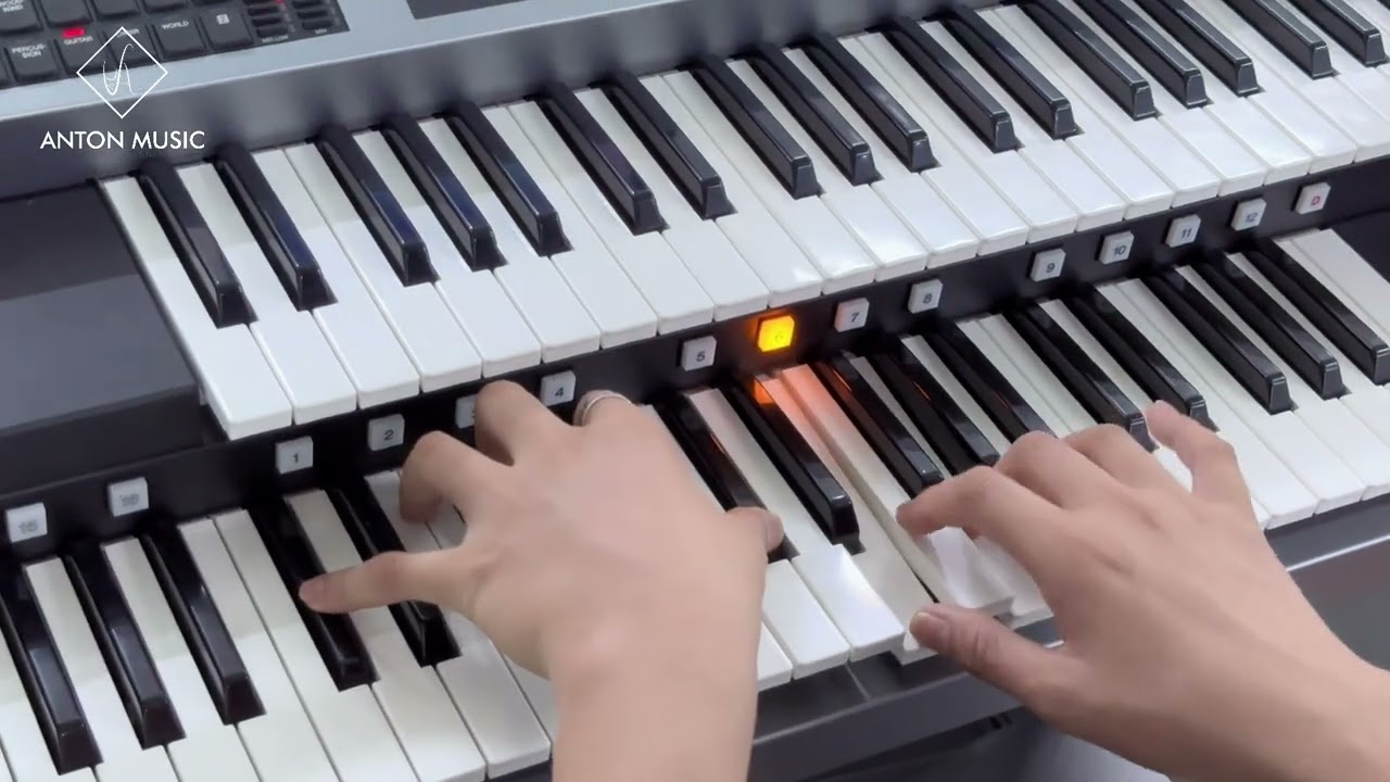 Hướng dẫn chỉnh tiếng đàn nhà thờ | Yamaha ELS-02C | đàn phụng vụ Công giáo | Anton Music