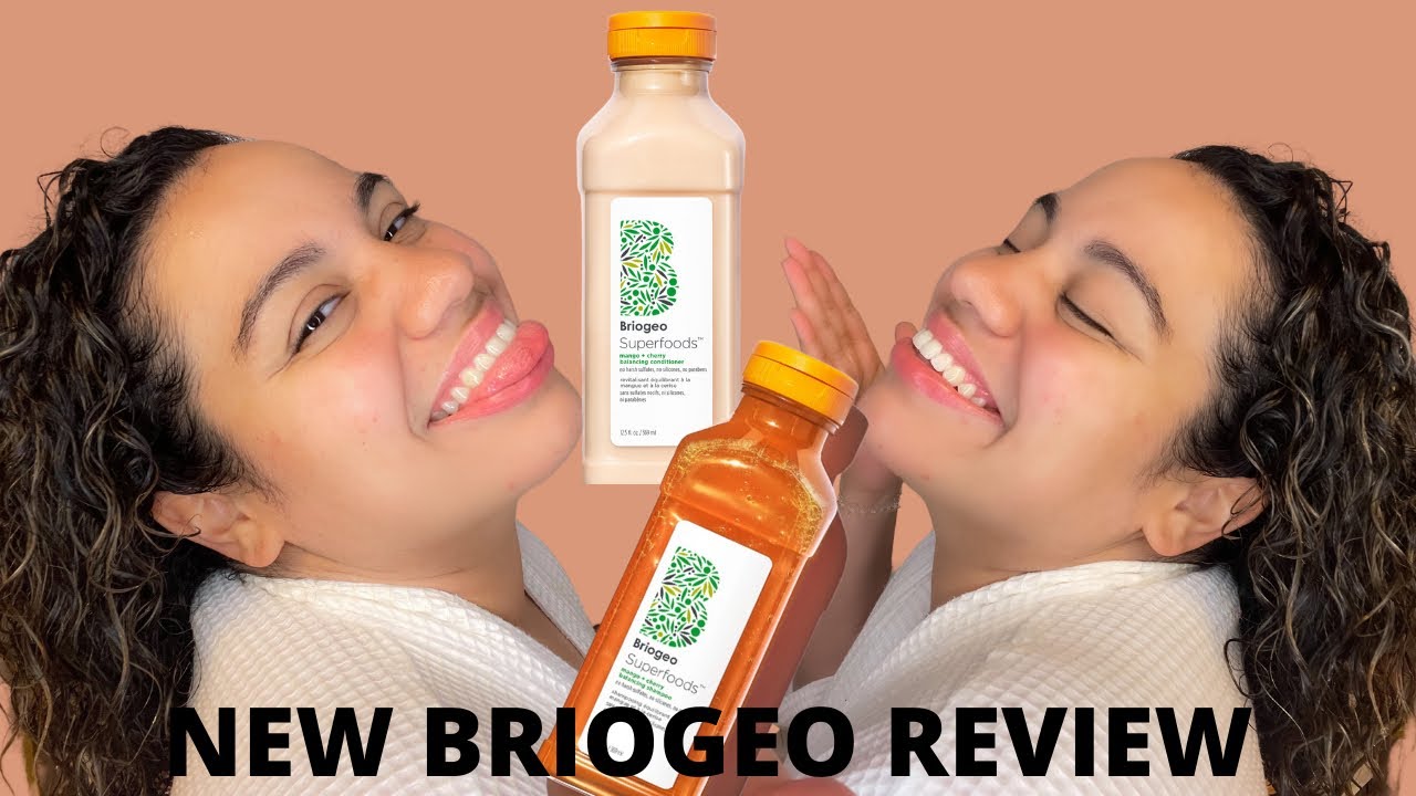 BRIOGEO NEW MANGO & CHERRY SHAMPOO & CONDITIONER | Product Review