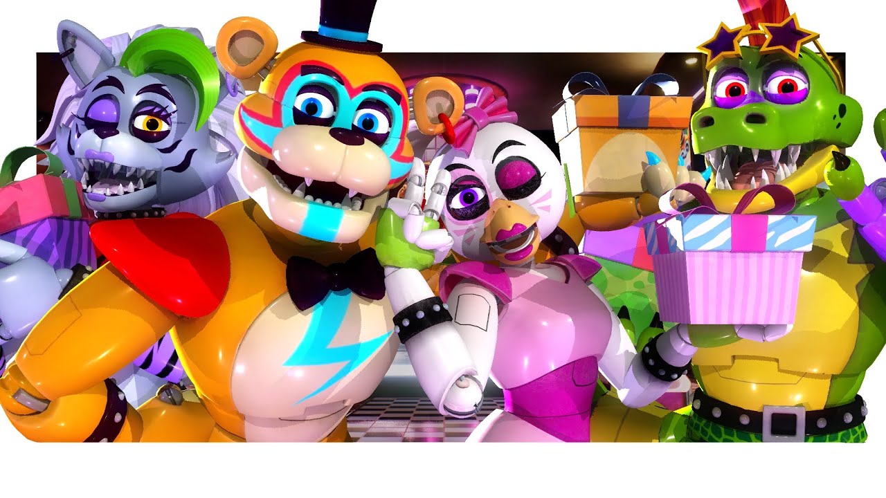A Glamorous Christmas (FNAF SB CHRISTMAS ANIMATION)