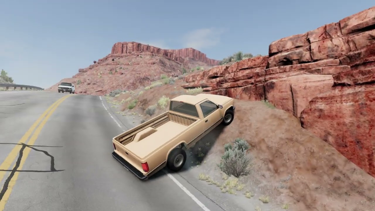 beamng highway car crashes #beamngdrive #crashingcars #beamng