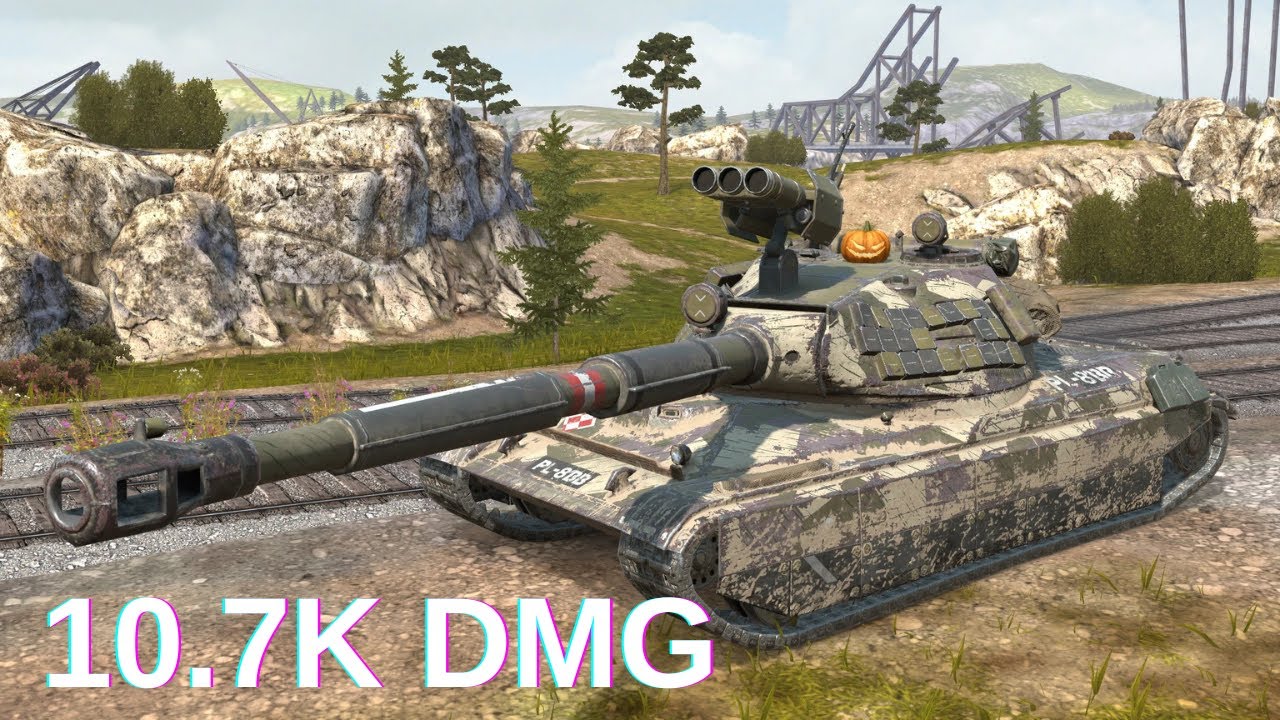 60TP Lewandowskiego | 10.7K DAMAGE | WoT Blitz