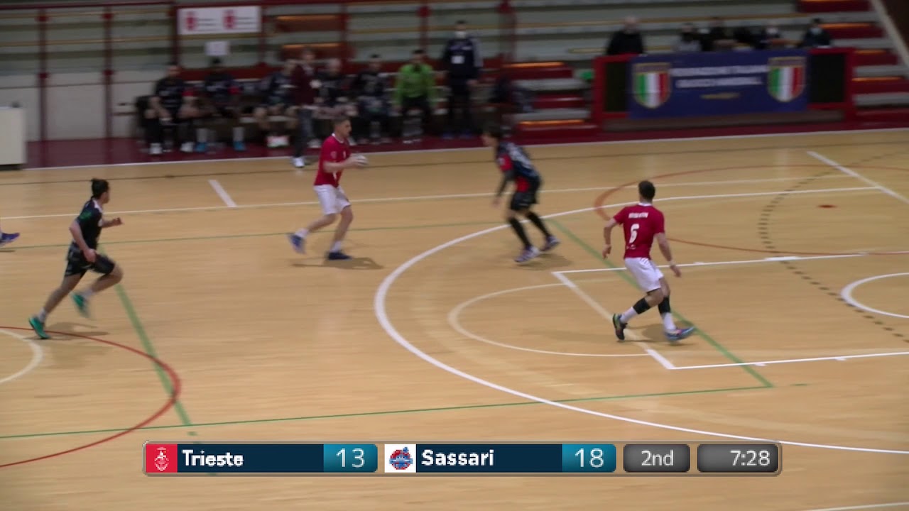 Highlights Pallamano Trieste - Raimond Handball Sassari